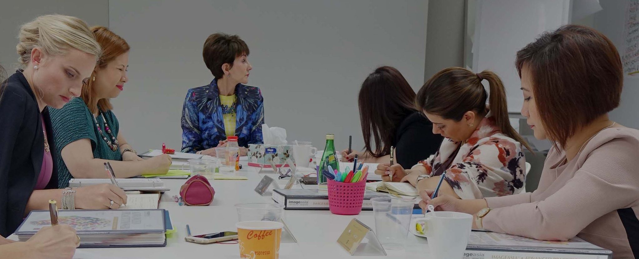 London Image Institute Founder Lynne Marks training ImageAsia Programme 2